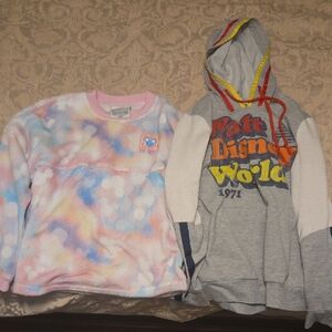 Disney Pastel and Gray Kids Sweatshirts